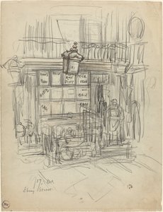 Rue Ebury - Felix Hilaire Buhot