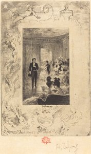 Les Fiancés - Felix Hilaire Buhot