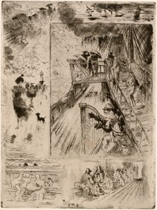 La Traversée - Felix Hilaire Buhot