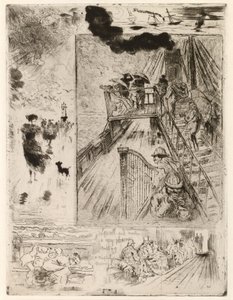 La Traversée, 1879-1885 - Felix Hilaire Buhot