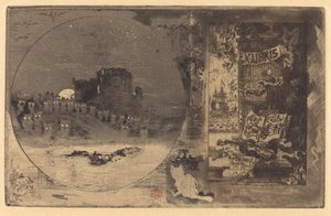 Le Château des hiboux - Felix Hilaire Buhot