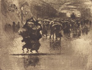 Le Petit Enterrement - Felix Hilaire Buhot