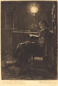 Liseuse à la Lampe, 1879