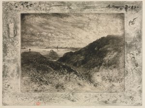 La falaise : Baie de Saint-Malo