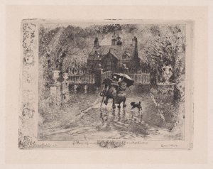 Les Voisins de Campagne, 1860-98 - Felix Hilaire Buhot
