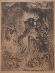 La Traversée - Felix Hilaire Buhot