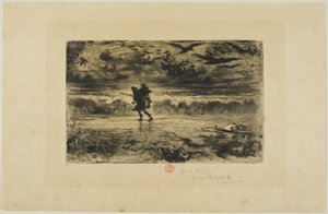 Le peintre de marines - Felix Hilaire Buhot