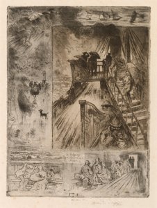 Le Passage - Felix Hilaire Buhot