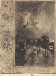 Un débarquement en Angleterre, 1879