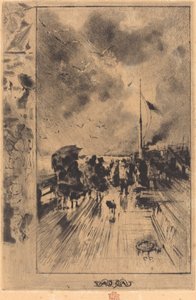 Une jetée en Angleterre