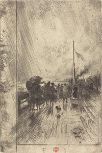Une jetée en Angleterre, 1879
