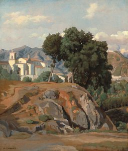 Vue de La Cava - Felix Hippolyte Lanoue