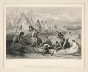 Retour de la chasse - Felix O. C. Darley