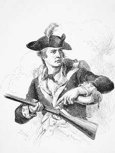 Un soldat américain, pendant la guerre d
