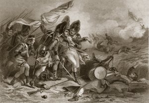 Mort de Pakenham à la bataille de la Nouvelle-Orléans, pub. 1860 - Felix Octavius Carr Darley