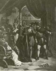 Roi Henri VIII. Acte I, Scène IV - Felix Octavius Carr Darley
