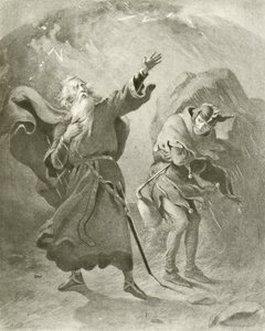 Le Roi Lear. Acte III, Scène II - Felix Octavius Carr Darley
