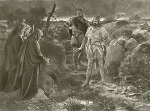 Macbeth. Acte I, Scène III - Felix Octavius Carr Darley