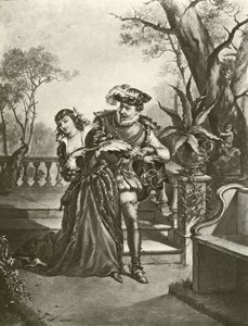 Beaucoup de bruit pour rien. Acte V-Scène II - Felix Octavius Carr Darley
