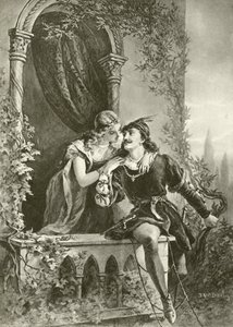 Roméo et Juliette. Acte III-Scène V - Felix Octavius Carr Darley
