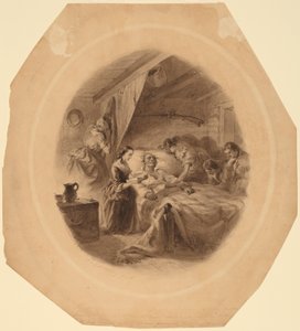 La mort du squatter - Felix Octavius Carr Darley