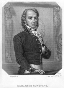 Henri Benjamin Constant de Rebecque (1767-1830) à la tribune - Felix Philippoteaux