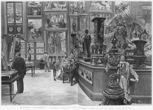 Les galeries rétrospectives étrangères du Trocadéro, Inde, Chine, Japon, à l