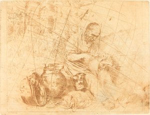 Le rétameur - Felix Régamey after Alphonse Legros