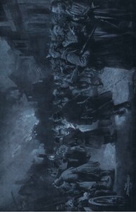 Du front occidental. Après la bataille, illustration de Hindenburg publiée par Daterlandischer Derlag C U Weller Berlin