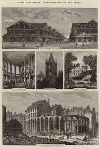 Démolitions à Paris, transformation du Temple