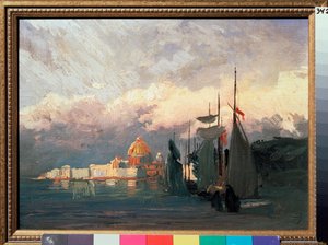 Sur la Neva (Russie)