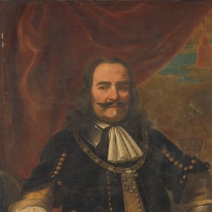 Michiel Adriaensz de Ruyter (1607-1676), Lieutenant Amiral - Ferdinand Bol (copy after)