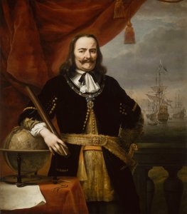 Michiel Adriaenszoon de Ruyter, lieutenant-amiral général des Provinces-Unies (1607-1676) - Ferdinand Bol
