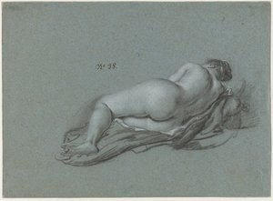 Nu féminin couché