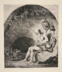 Saint Jérôme dans la grotte - Ferdinand Bol