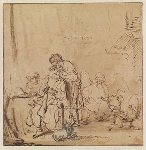 La guérison de Tobit - Ferdinand Bol