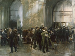 À la Bourse