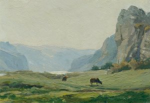 Beraun (de la série "16 vues de paysages tchèques 