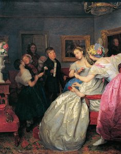 Pauvres félicitants - Ferdinand Georg Waldmuller