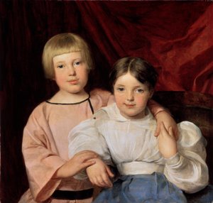Enfants, 1834 - Ferdinand Georg Waldmuller