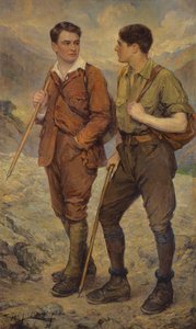 La marche des Highlands - Ferdinand George Lemmers
