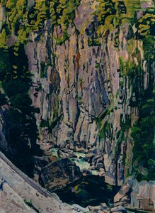 Aareschlucht - Ferdinand Hodler