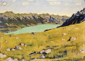 Le lac de Brienz vu de Breitlauenen - Ferdinand Hodler