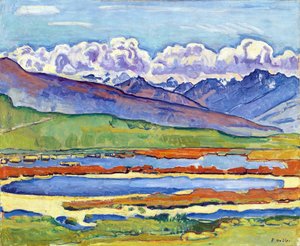 Étang à Crans-Montana - Ferdinand Hodler