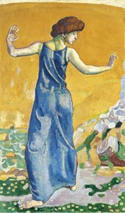Femme joyeuse