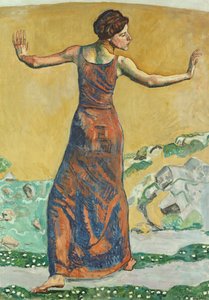 Femme joyeuse, 1911 - Ferdinand Hodler
