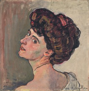 La Parisienne. Portrait de Valentine Godé-Darel - Ferdinand Hodler
