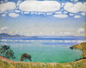 Lac Léman, vu de Chexbres, 1905 - Ferdinand Hodler