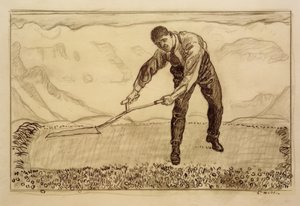 Faucheurs dans le champ - Ferdinand Hodler