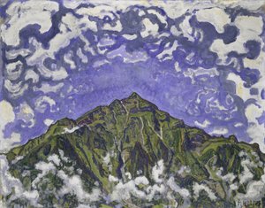 Mont Niesen vu de Heustrich, 1910 - Ferdinand Hodler